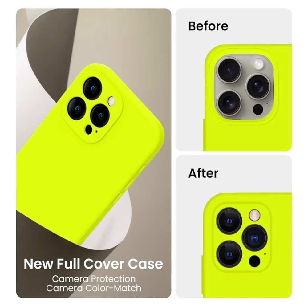 Neon Green iPhone 15 pro phone case - Picture 3 of 6